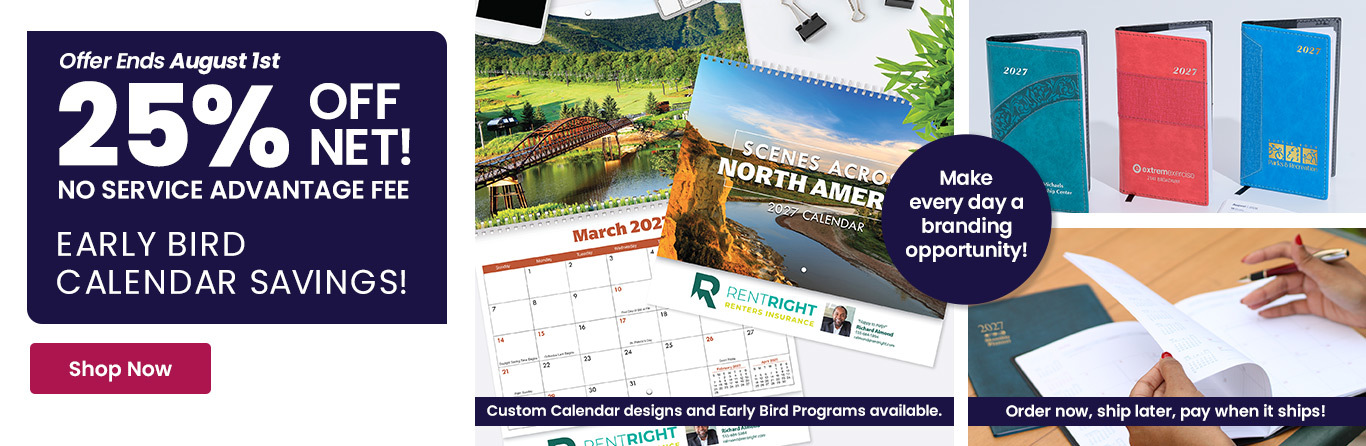 Early Bird Calendars